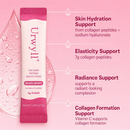 Urwyll Collagen Peptides Beauty Sticks